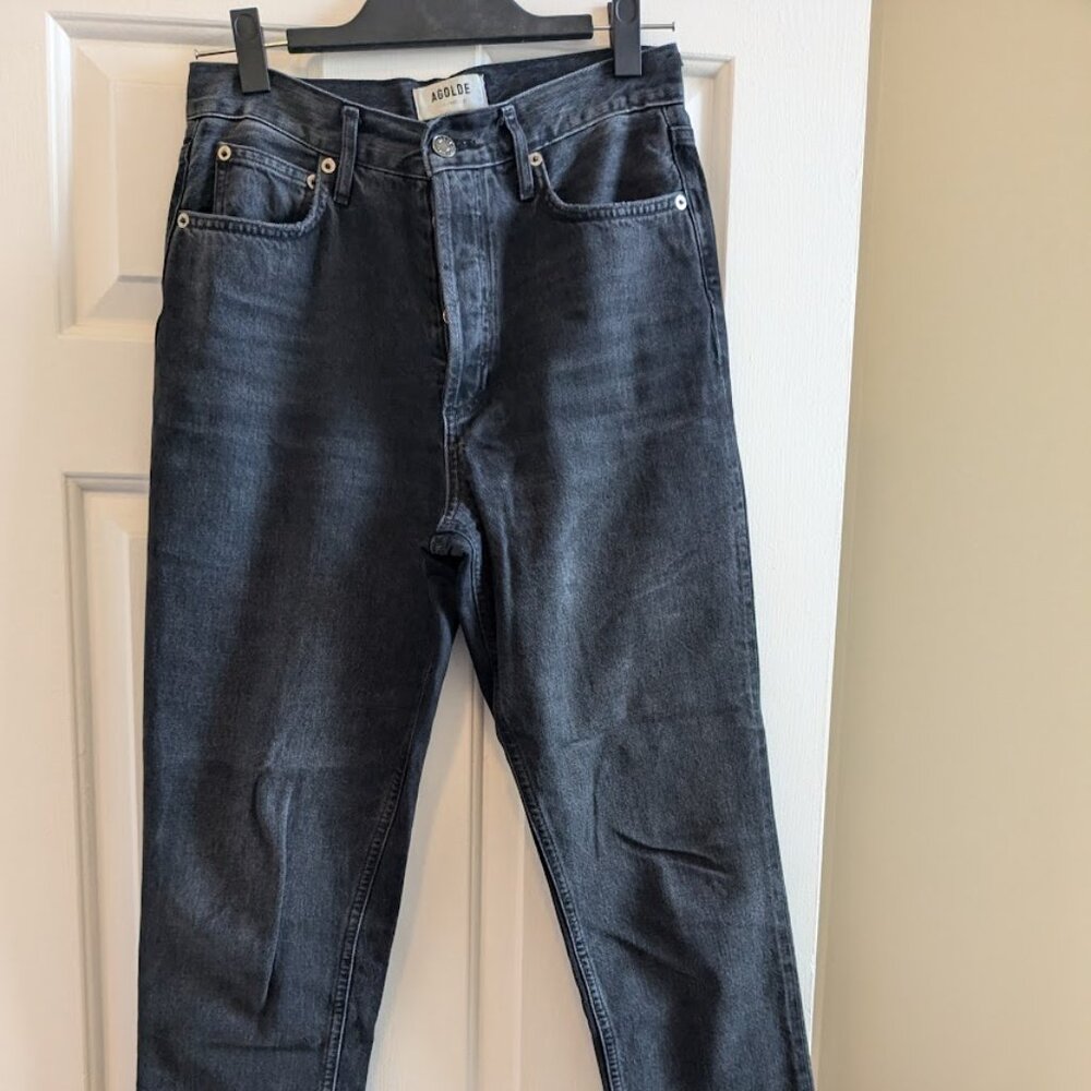 Agolde Fen high-rised tapered jeans sz 26 in Shambles
